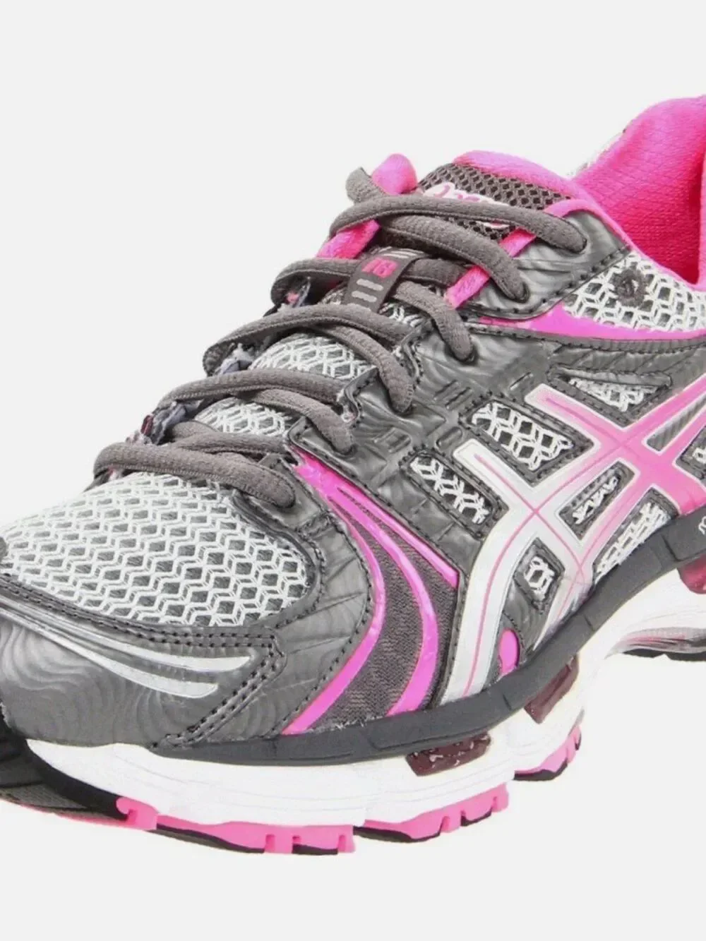 Asics Womens Gel-Kayano 18 Shoes T250N Mint condition size 9 US Medium 40.5 EUR